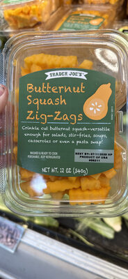 Butternut Squash Zig-Zags by Trader Joe's