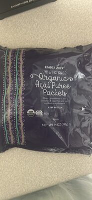 Unsweetened Organic Açaí Puree Packets by Trader Joe's