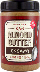 Raw Almond Butter Creamy by Trader Joe's