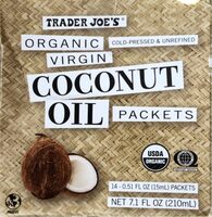 Organic virgin coconut oil