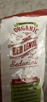 Organic Red Lentil Sedanini