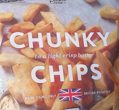 Chunky chips by Marks & Spencers