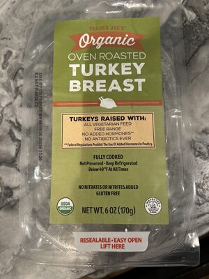 Organic Oven Roasted Turkey Breast by Trader Joe's