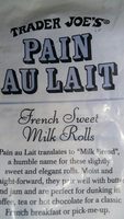 Pains au lait