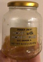 Honey with honey comb
