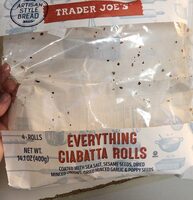 Everything Ciabatta Rolls