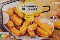 Bâtonnets de poulet