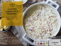 Clotted cream rice pudding