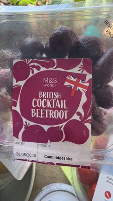 British Cocktail Beetroot by M&S Food