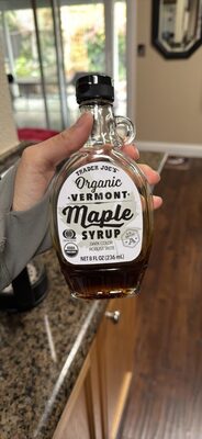 Organic Vermont Maple Syrup by Trader Joe's