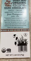 Sea Salt & Nibs Dark Chocolate