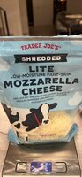 Shredded Lite Low-Moisture Part-Skim Mozzarella Cheese