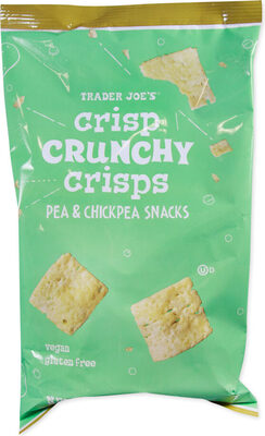 Crisp Crunchy Crisps Pea & Chickpea Snacks by Trader Joe's