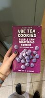 Ube Tea Cookies Purple Yam Shortbread Cookies