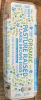 Organic Pasture Raised Large Brown Eggs