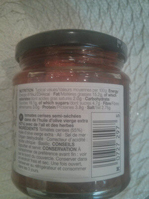 Semi dried cherry tomatoes by Marks & Spencers