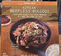 Korean Beefless Bulgogi