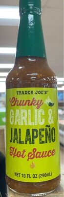 Chunky Garlic & Jalapeño Hot Sauce by Trader Joe's