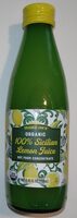 100% Sicilian Lemon Juice
