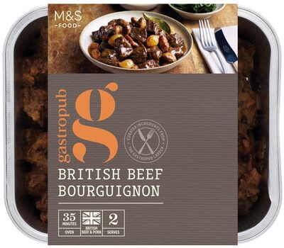 Beef Bourguignon by M&S Gastropub