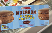 Macaron Ice Cream Sandwiches