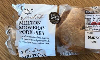 Melton Mowbray Pork Pies by Marks & Spencers