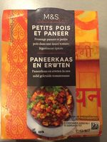 Petits Pois et Paneer