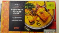 Butternut squash curry