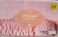 Strawberry soft Scoop icecream