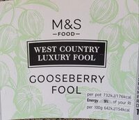 West Country Luxury Gooseberry Fool