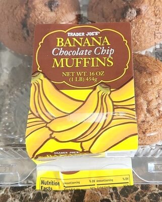 Banana Choclate Chip Muffins by Trader Joe's