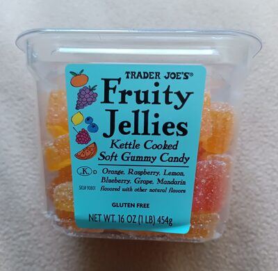 Fruity Jellies Kettle Cooked Soft Gummy Candy by Trader Joe's