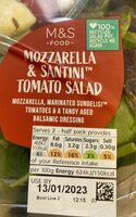 Mozzarella & santini tomato salad