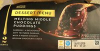 Melting middle chocolate puddings
