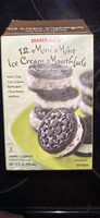 Mini Mint Ice Cream Mouthfuls