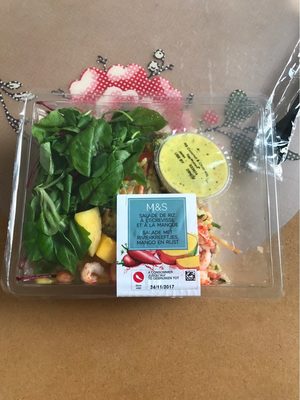 Salade de Riz à l'ecrevisse by Marks & Spencer
