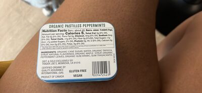 Organic Pastilles Peppermints by Trader Joe's