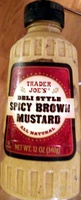 Trader joe's, deli style spicy brown mustard