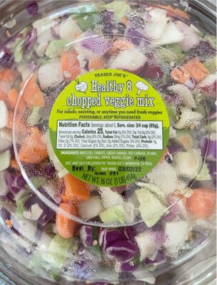 Healthy 8 Chopped Veggie Mix by Trader Joe's