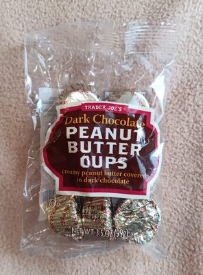Dark Chocolate Peanut Butter Cups by Trader Joe's