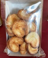 Mini palmeritas de hojaldre