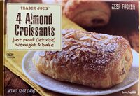 4 Almond Croissants