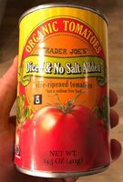 Diced & No Salt Added Vine-Ripened Tomatoes