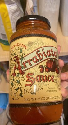 Arrabiata sauce by Trader Giotto's