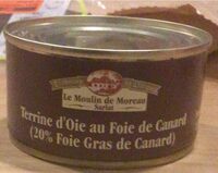 Terrine d’oie au foie de canard