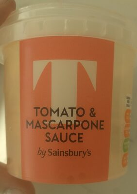 Tomato & Mascarpone sause by Sainsbury's