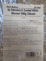 Sainsbury’s Seeded White Bloomer