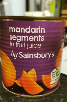 Mandarin Segments in fruit juice by Sainsbury's