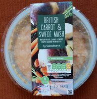 British Carrot & Swede Mash