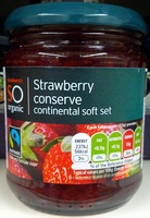 Strawberry Conserve continental soft set